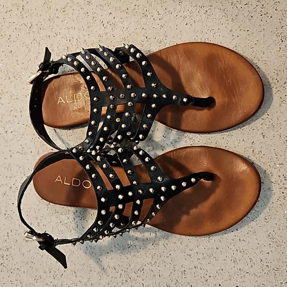 Spike studded Aldo sandals